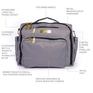 Jujube B.F.F. Queen of the Nile Diaper Bag